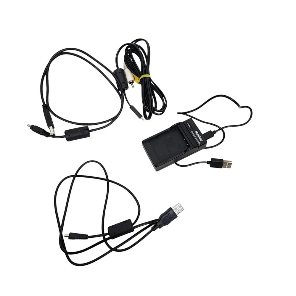 Panasonic Lumix DMC-FP2 Digital Camera 14.1 MP 4X Zoom Gray Box Cables Charger
